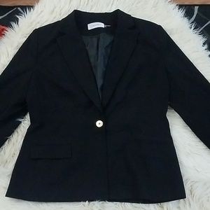 Calvin Klein Blazer Black with Gold Button
